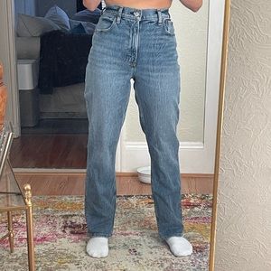 Curve Love 90s Ultra High Rise Straight Jeans